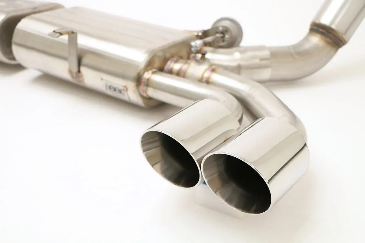 Billy Boat Exhaust: 1997-04 Chevy C5 Corvette Fusion Axle Back Exhaust System (Round Tips) 1