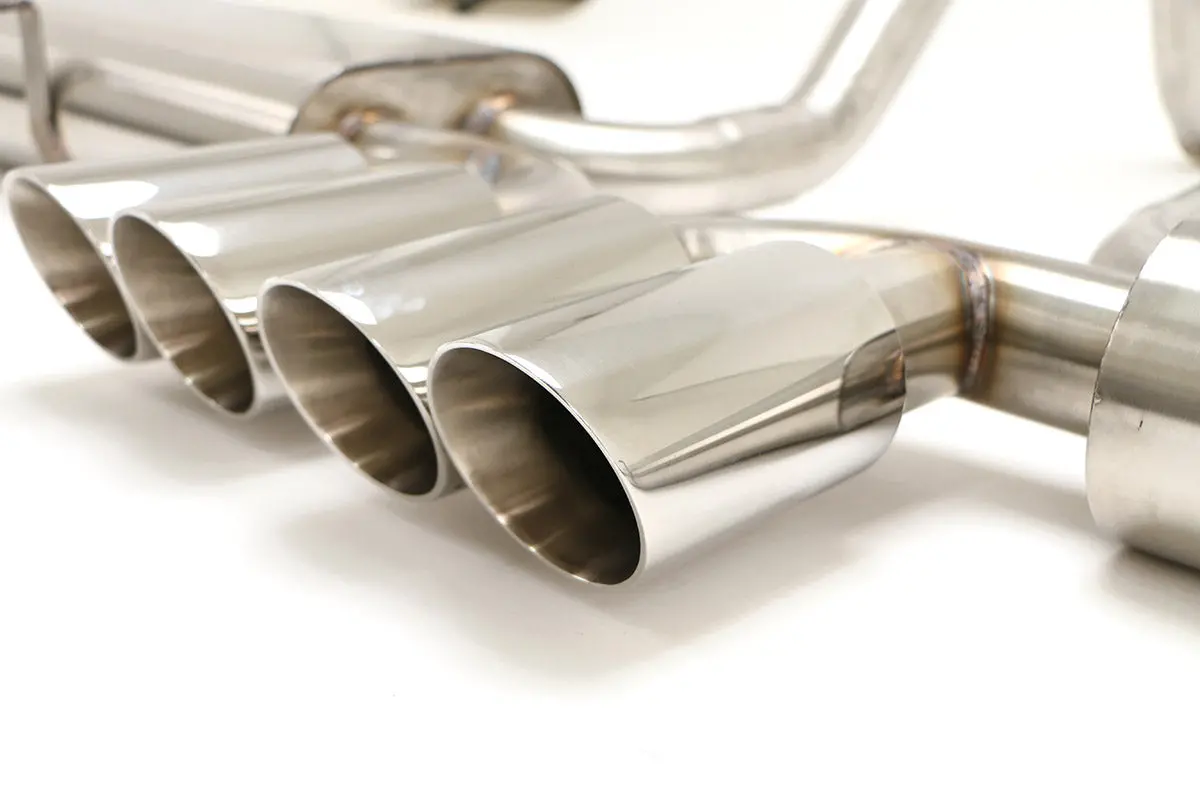 Billy Boat Exhaust: 1997-04 Chevy C5 Corvette Route 66 Axle Back Exhaust System (Oval, Round, Or Speedway Tips) 5