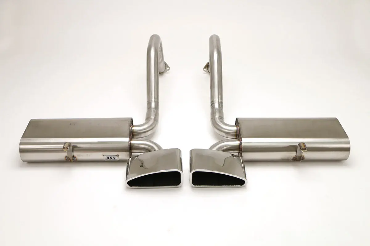 Billy Boat Exhaust: 1997-04 Chevy C5 Corvette Route 66 Axle Back Exhaust System (Oval, Round, Or Speedway Tips) 5