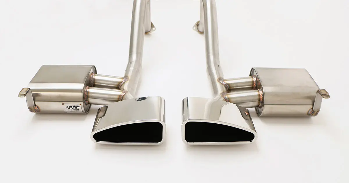 Billy Boat Exhaust: 1997-04 Hevy C5 Corvette Prt Axle Back Exhaust System With Speedway Tips 2
