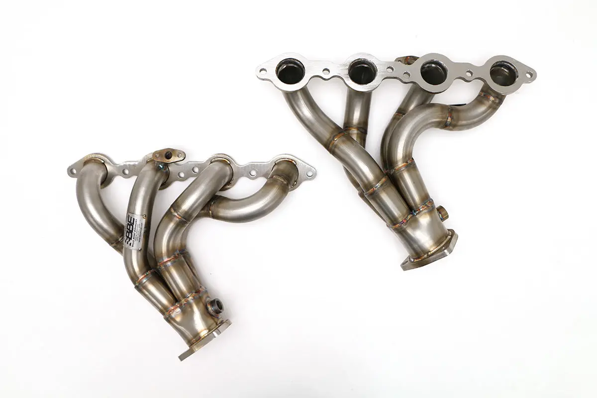 Billy Boat Exhaust: 2001-04 Chevy C5 Corvette Shorty Step Header Carb Legal 1