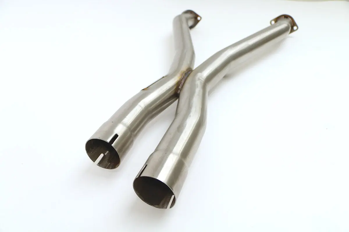 Billy Boat Exhaust: 1997-04 Chevy C5 Corvette X-Pipe 2 1/2″ 2