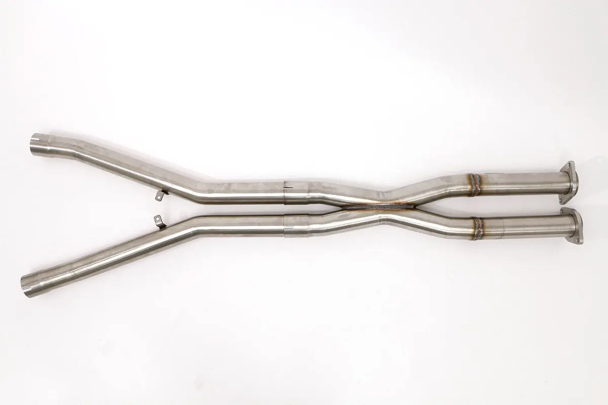 Billy Boat Exhaust 2005-08 Chevy C6 Corvette X-Pipe 2 1/2″ (6-Spd & Auto) 1