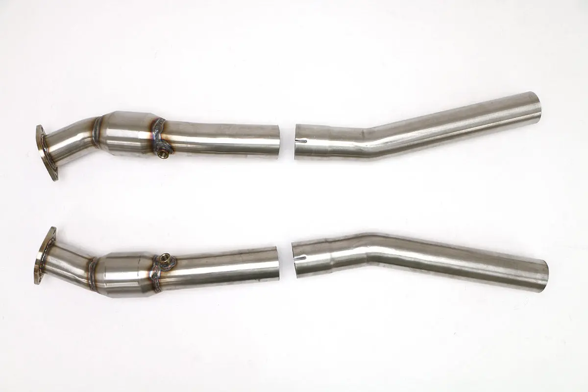 Billy Boat Exhaust: 2004-07 Cadillac Cts-V Front Pipes With High Flow Cats 1