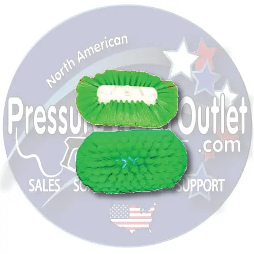 Green Nylon 10" All Direction Wash Brush (6294) 1