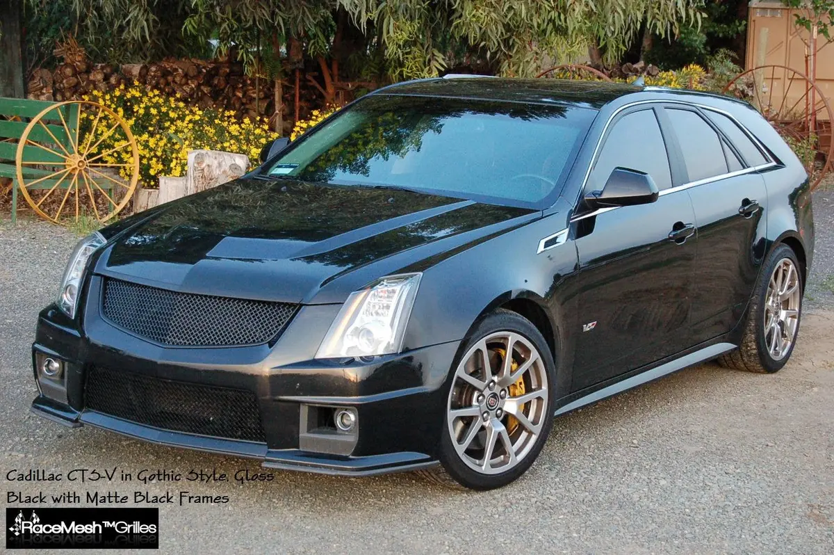 Racemesh Grilles:  Upper Lower Front Grill  [Cts V Gen 2, Lsa] 1