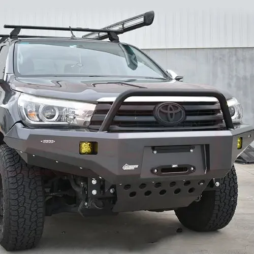 Toyota Hilux N80 Mk1-Mk2 2016-4/2020 Ambush Single Hoop Bullbar 1