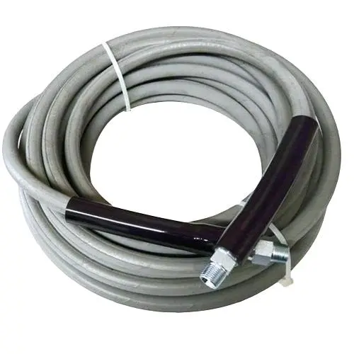 Grey Smooth Cover High Pressure Hose, 3/8" X 100 Ft (7432.01) 1