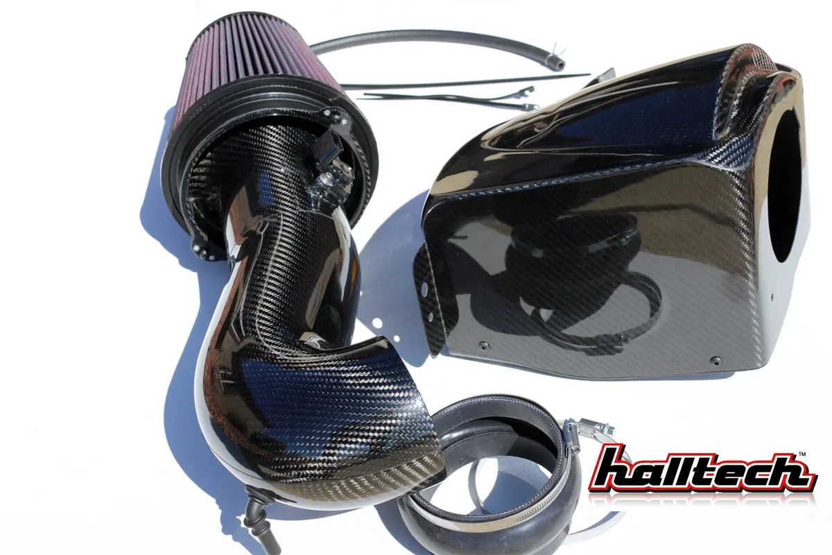 Halltech: Stinger Carbon Fiber Cfv Intake Test Fit  [C7 Corvette Z06, Lt4] 1