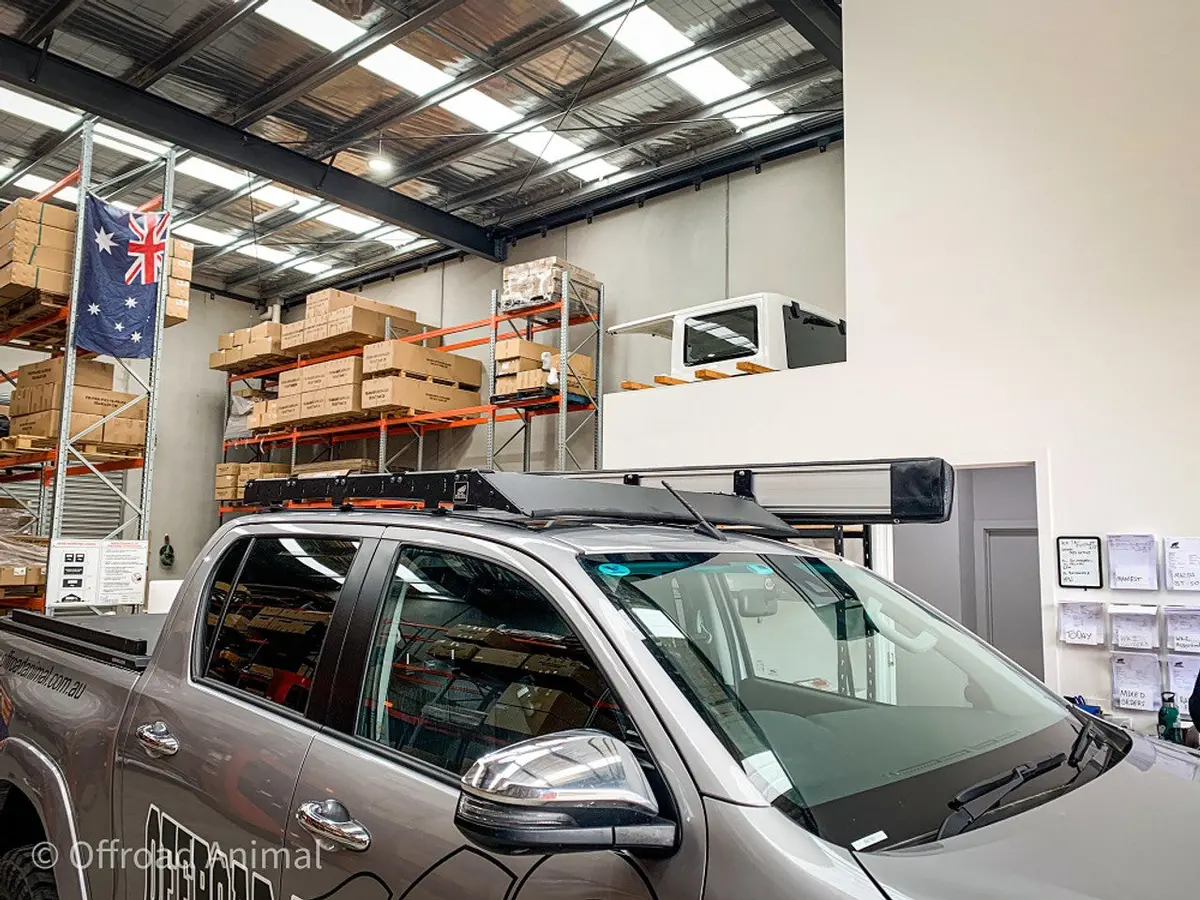Offroad Animal Scout Roof Rack- To Suit Toyota Hilux 2015-On 1