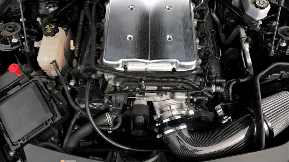 Weapon-X: Superflow2 5" Air Intake - Carbon Fiber  [Cts V Gen 3, Lt4] 1