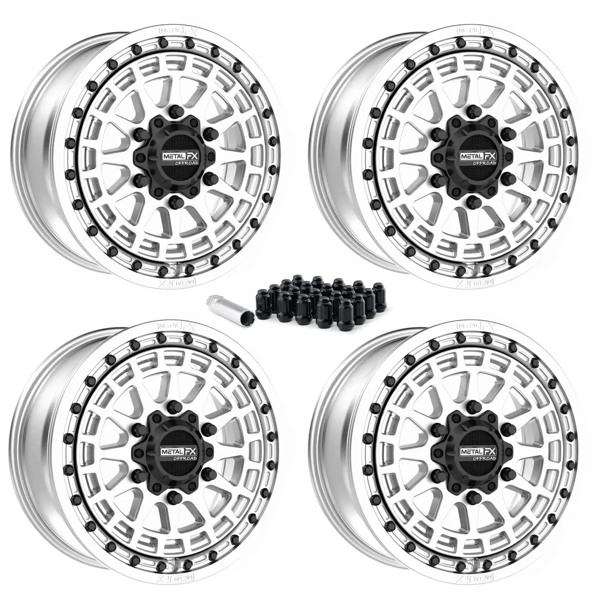 Outlaw 6R Beadlock | Raw | Utv Wheel Kit 1