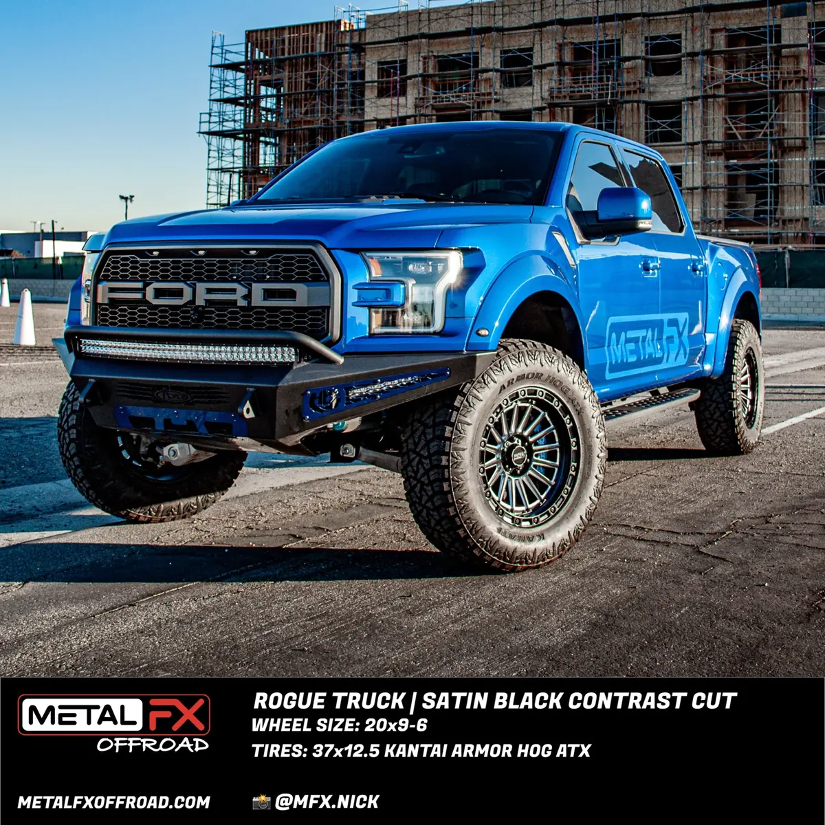Rogue Truck | Satin Black Contrast Cut 4
