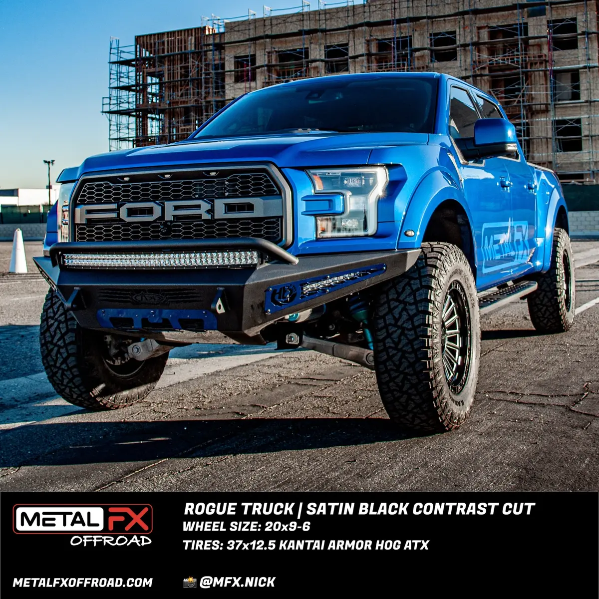 Rogue Truck | Satin Black Contrast Cut 5