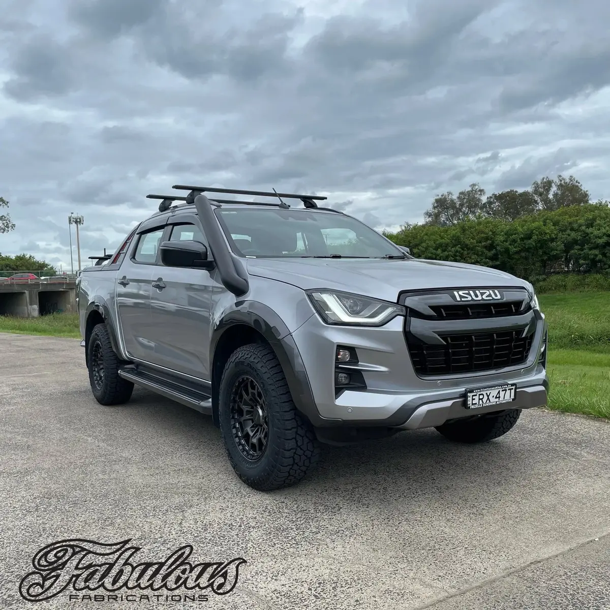 Isuzu Dmax 2020 Onwards Stainless Snorkel And Alloy Pod Filter Airbox Kit (Short & Mid Entry Available) 1