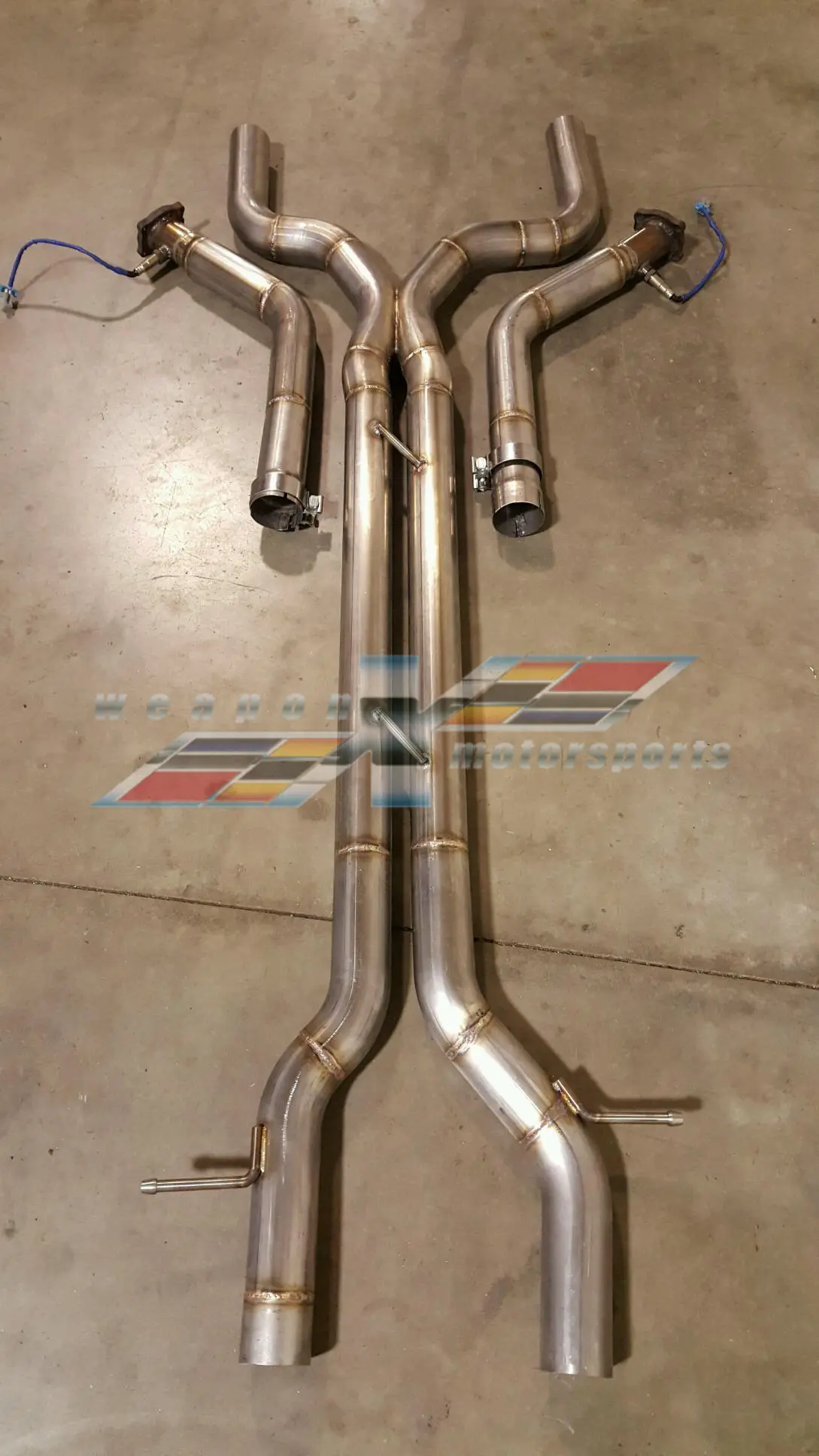 Weapon-X: Boost Exhaust (Down And Mid Pipe)  [Ats V Gen 1, Lf4] 1