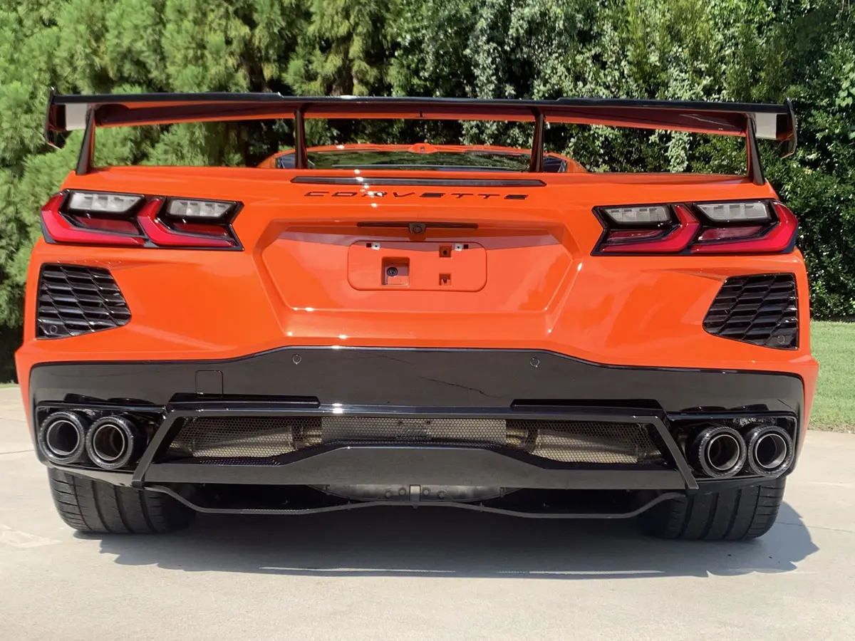 Billy Boat Exhaust: Chevy C8 Corvette Stingray Fusion Exhaust System (4.5″ Carbon Fiber Tips) 1