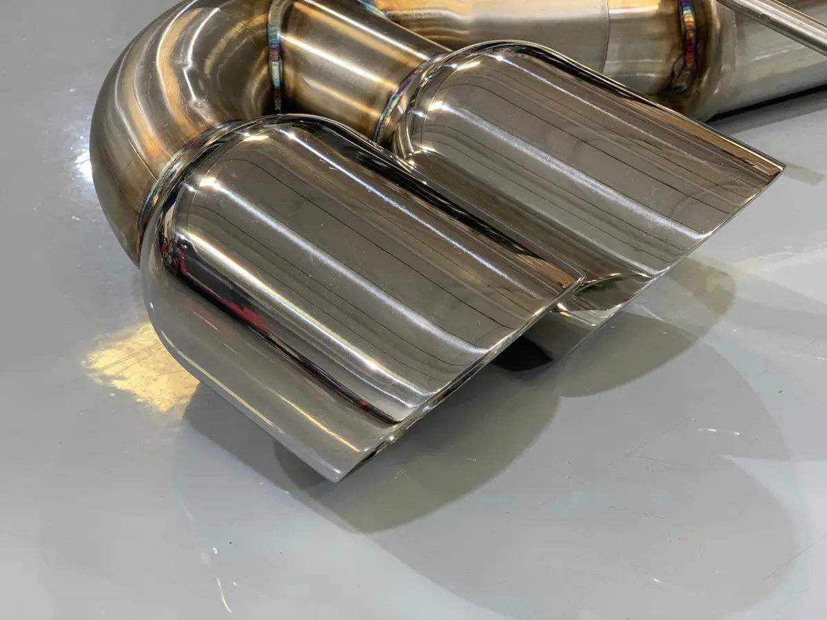 Billy Boat Exhaust: Chevy C8 Corvette Stingray Bullet Exhaust System (Black Speedway Tips *With Afm Valve*) 2