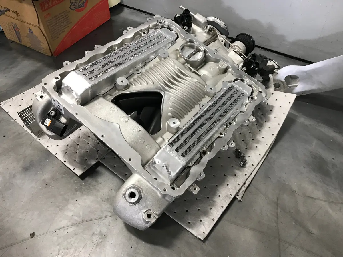 Weapon-X: Lt4 Hd Intercooler Bricks  [Camaro Zl1, C7 Corvette Z06, Cts V, Lt4] 1