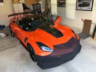 Novistretch: Front Bumper Mask  [C7 Corvette, Gs, Z06, Zr1] 1