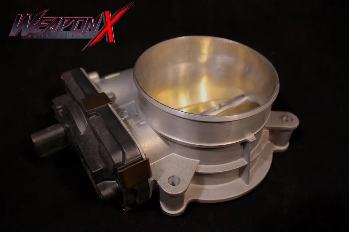 Weapon-X: Lt1 Lt4 87Mm Ported Throttle Body  [Camaro Corvette Cts V] 1