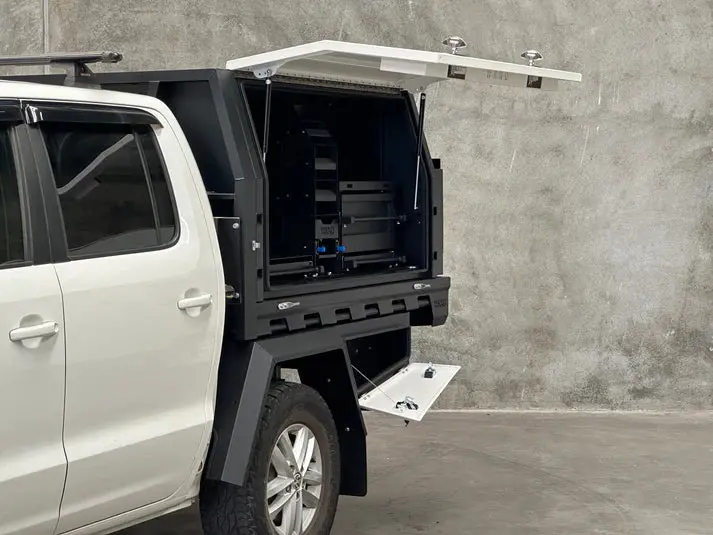 Wknd Dual Cab Jackoff Touring Canopy And Tray - Drive Away Combo 1