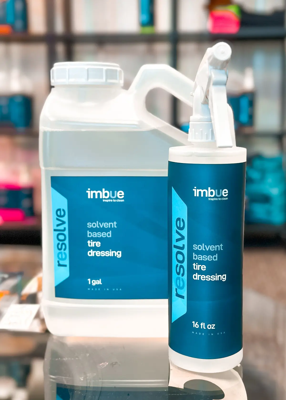 Imbue | Resolve Solvent-Based Tire Dressing 1
