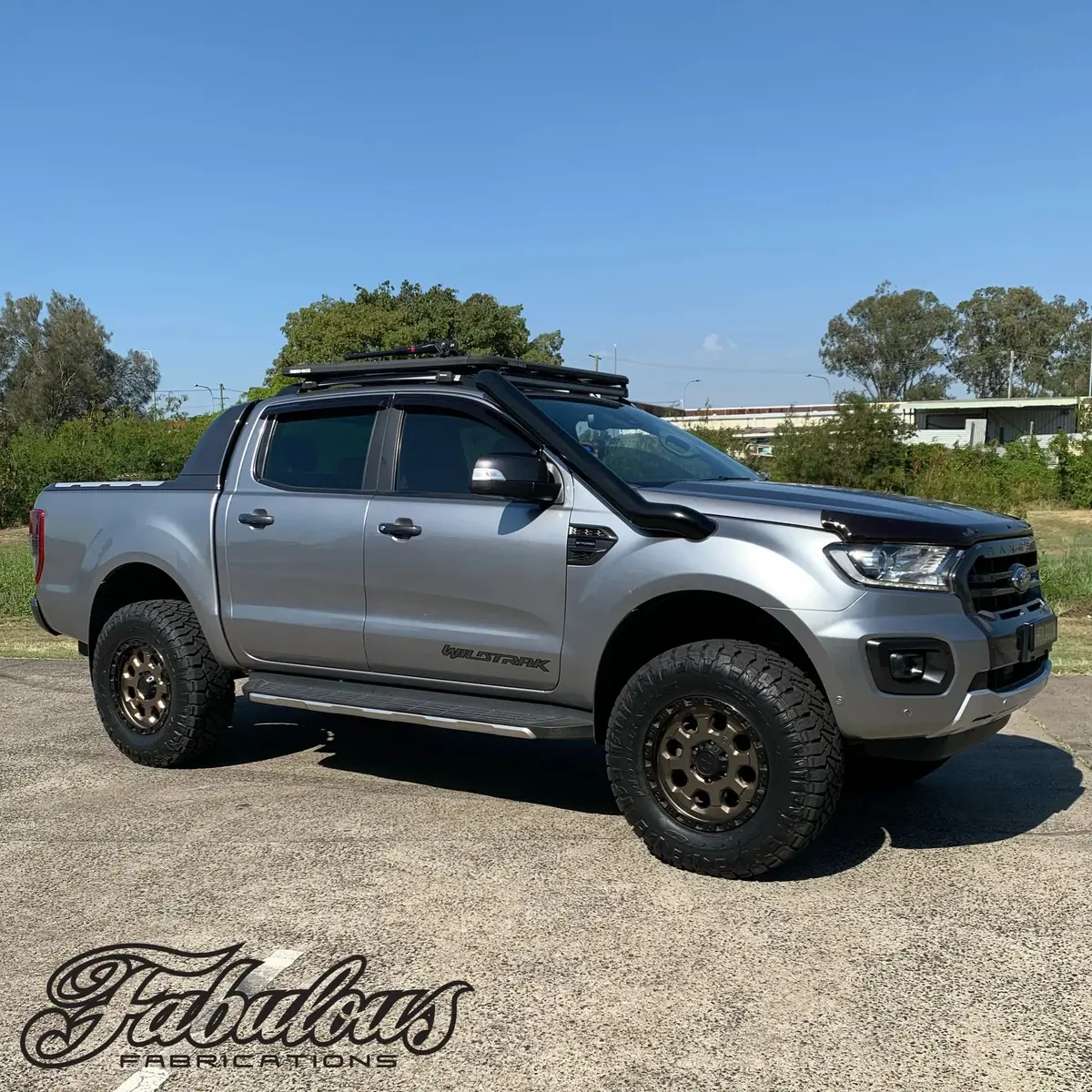 Ford Ranger Px Mk3 2.0L Bi Turbo Stainless Snorkel And Alloy Airbox Kit 1