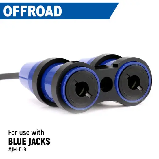 Dual Headset Or Helmet Jack - Bar Mount 1