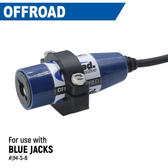 Single Headset / Helmet Jack - Bar Mount 1