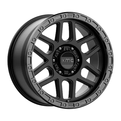 Kmc Mesa Km544 Satin Black W/Gloss Black Lip 1