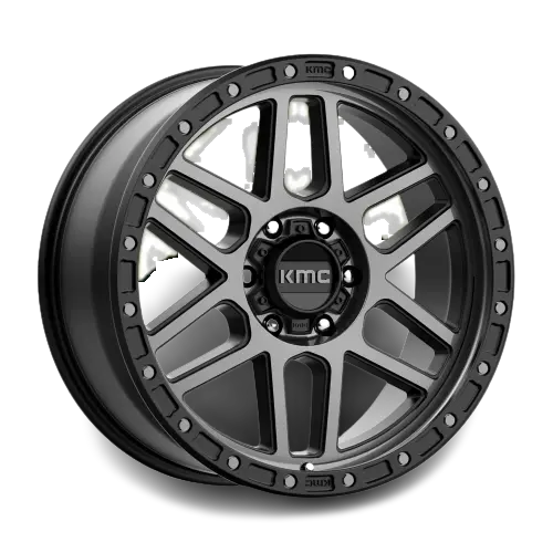 Kmc Mesa Km544 Satin Black W/Gloss Black Lip 1