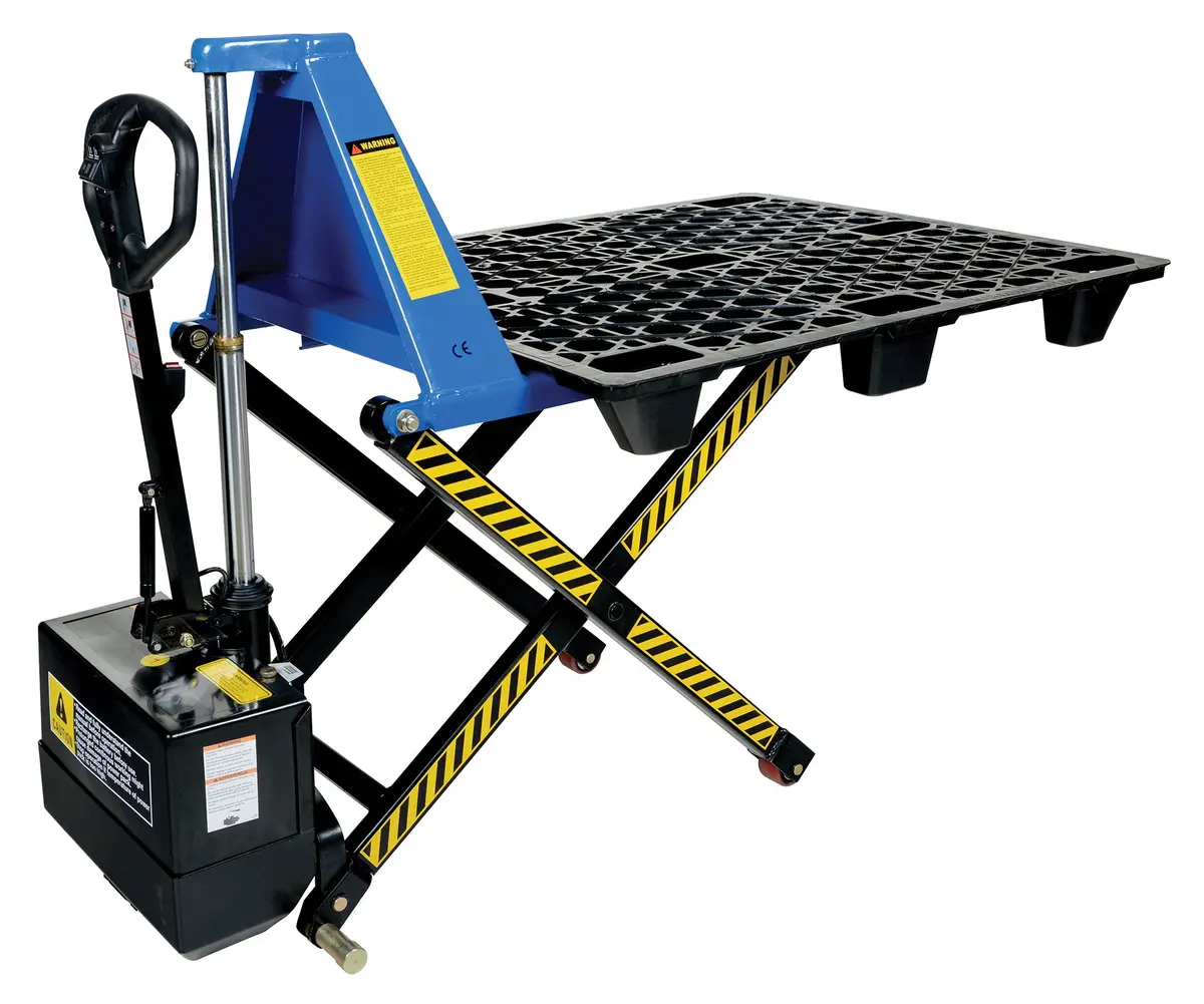 Manual Hand-Pump Tote Lifter for Drum and Container Handling - Image 2