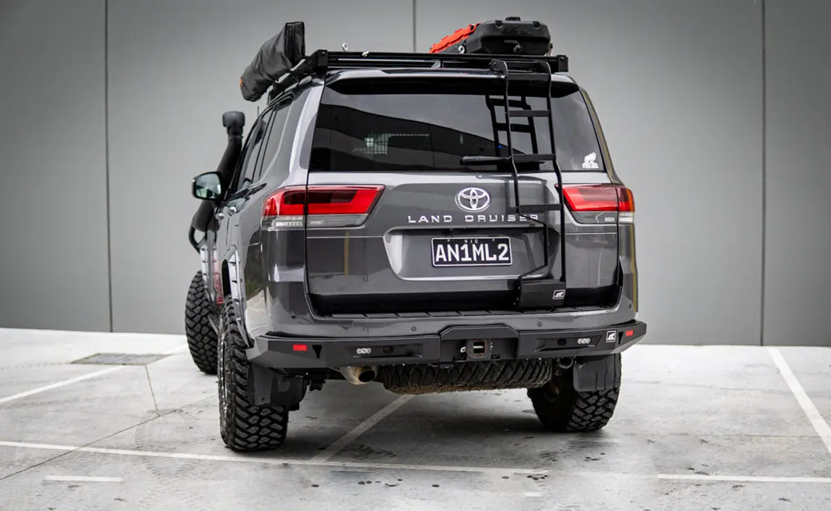 Offroad Animal Rear Protection Bumper Bar To Suit Toyota Lc300 Landcruiser 300 Series 2021 On 1