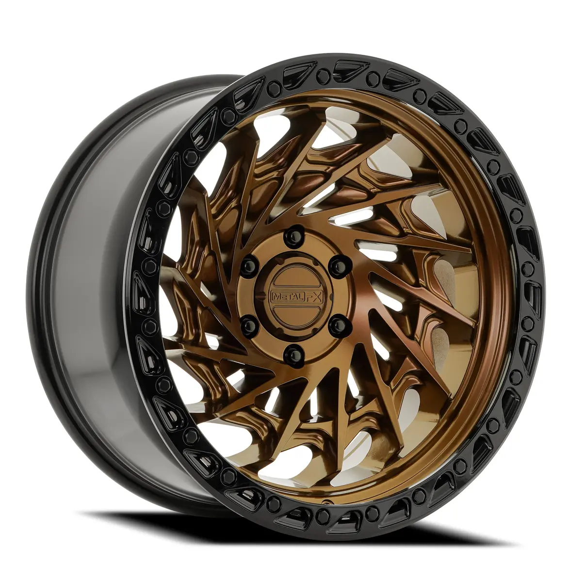 Typhoon Truck | Smoked Bronze Center Gloss Black Lip 1