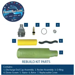 The Machete Linear Oscillating Nozzle By Hydraflex - Repair Kits 1