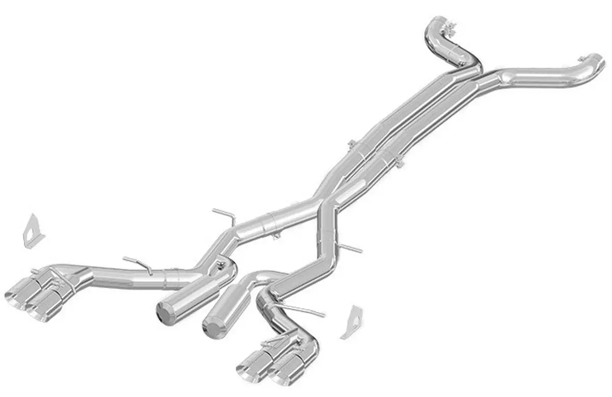 Mbrp: 2017-21 Chevy Camaro Zl1 (Coupe Only) -- 3" Dual Cat Back Race Version 1