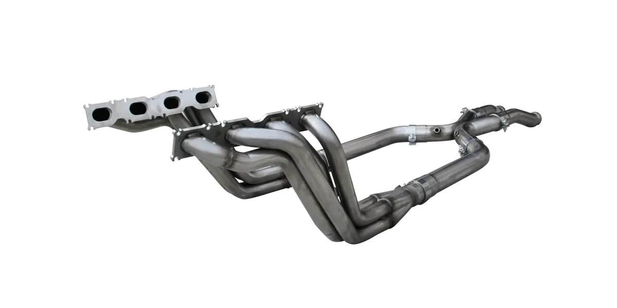 American Racing: 2008-2015 Mercedes C63 Long System Headers, 1-7/8" X 3" 1