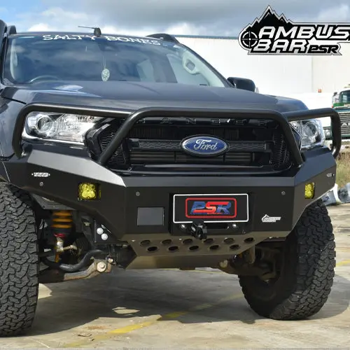 Ford Ranger Px Mk2 8/2015-7/2018 Ambush Triple Hoop Bullbar 1