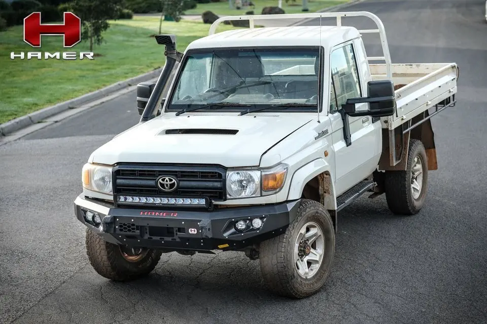 Hamer King Series Bull Bar - Toyota Land Crusier 70 Series 2012 On 1