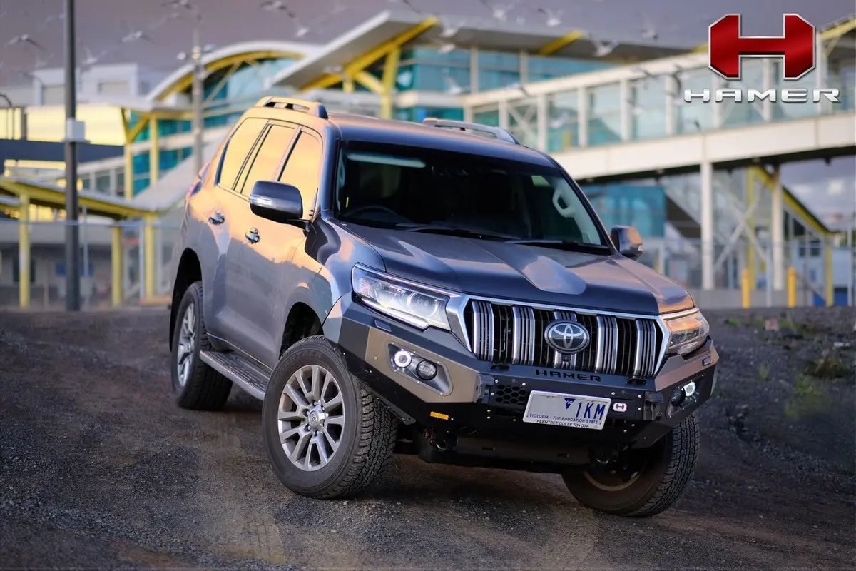 Hamer King Series Bull Bar - Toyota Landcruiser Prado 150 Series (2018-Present) 1