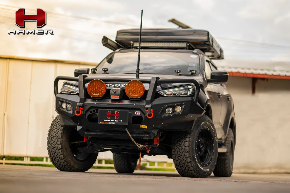 Hamer King Series Plus Bull Bar - Isuzu Dmax/Mu-X 2016 On 1