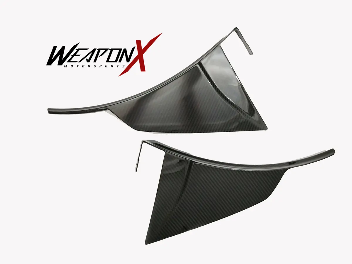 Weapon-X: Zr1 Style Side Splitters - Carbon Fiber  [C7 Corvette Zr1] 1
