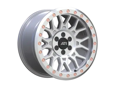 At-01 17X8.5 Hybrid Beadlock Wheel - Machined (6X139.7) 1