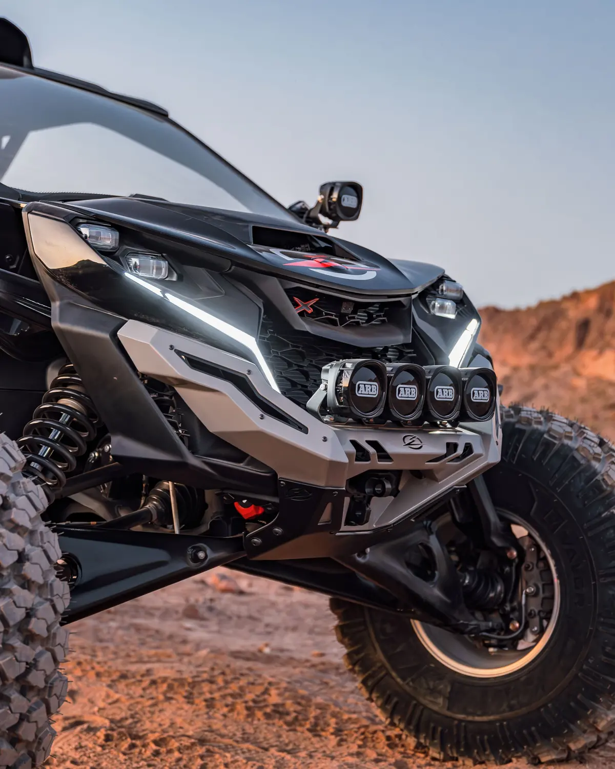 2024 To Current Maverick R Volt Front Winch Bumper 1