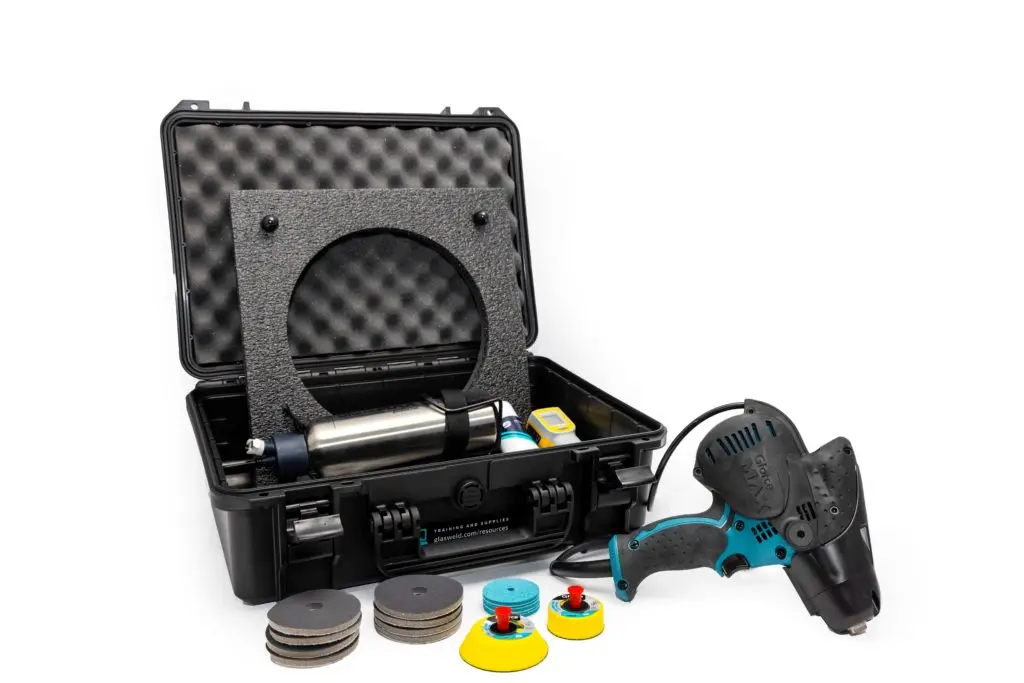 Glasweld Gforce Max Xl Kit – The Ultimate Mobile Glass Scratch Removal Solution 1