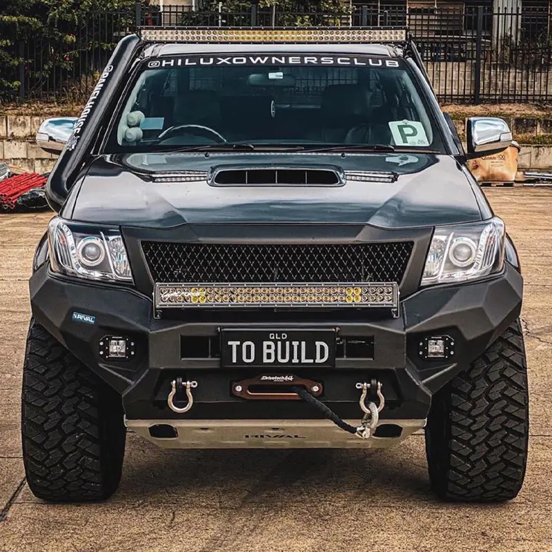 Rival 4X4 Bull Bar - Hilux Kun26 1