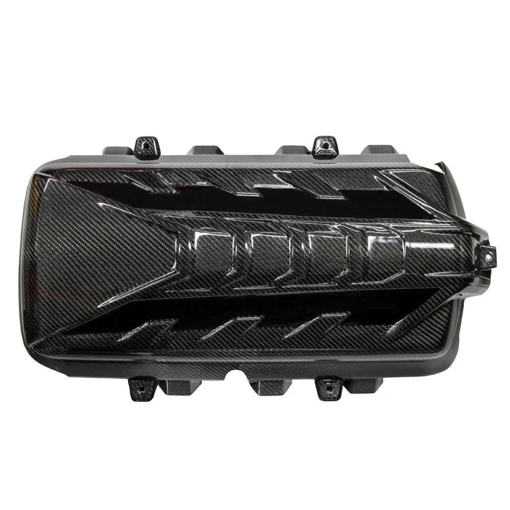 Nowicki Autosport: 2020-21 C8 Chevy Corvette -- Concept8 Bespoke Carbon Fiber Engine Cover 2