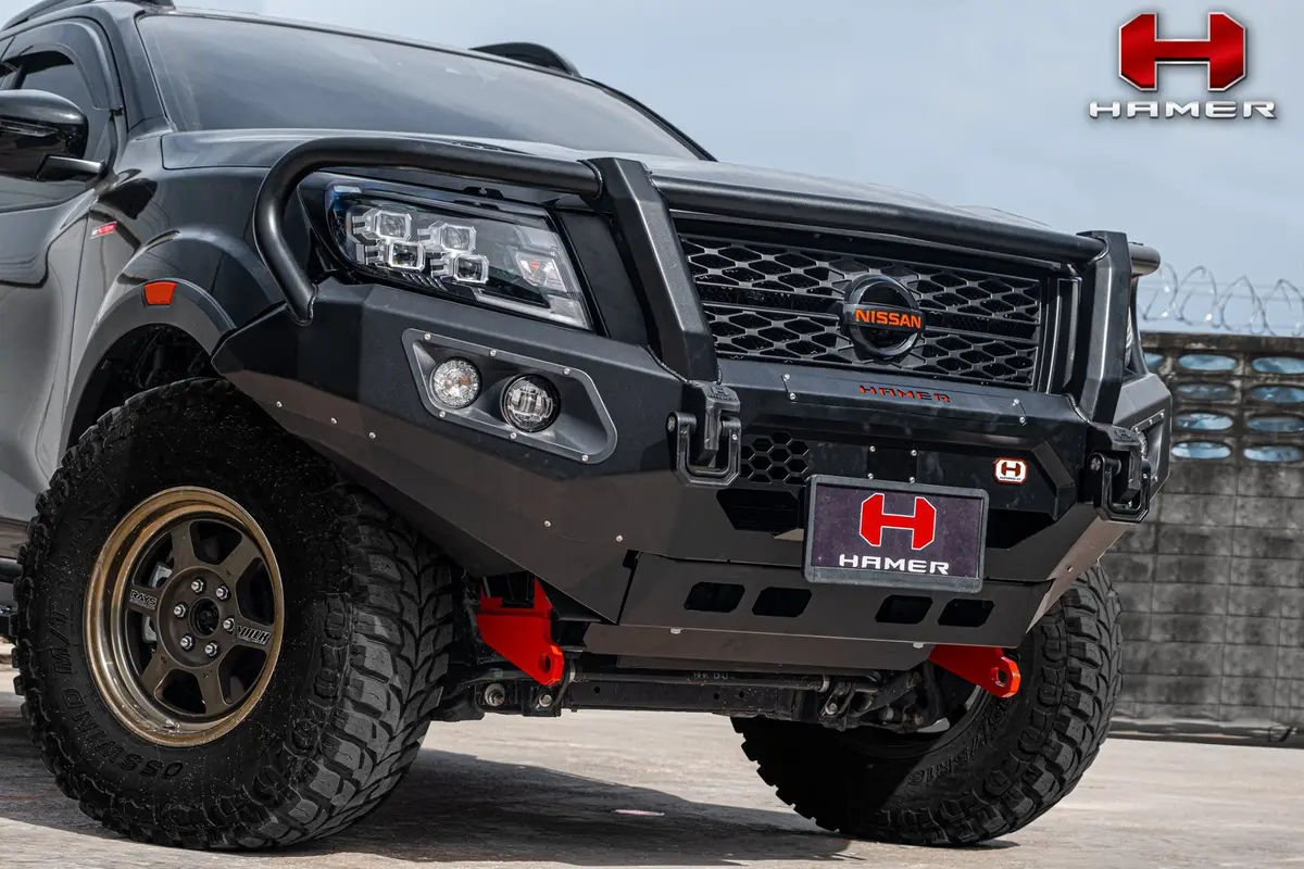 Hamer King Series Plus Bullbar - Nissan Navara Np300 2021 On 1