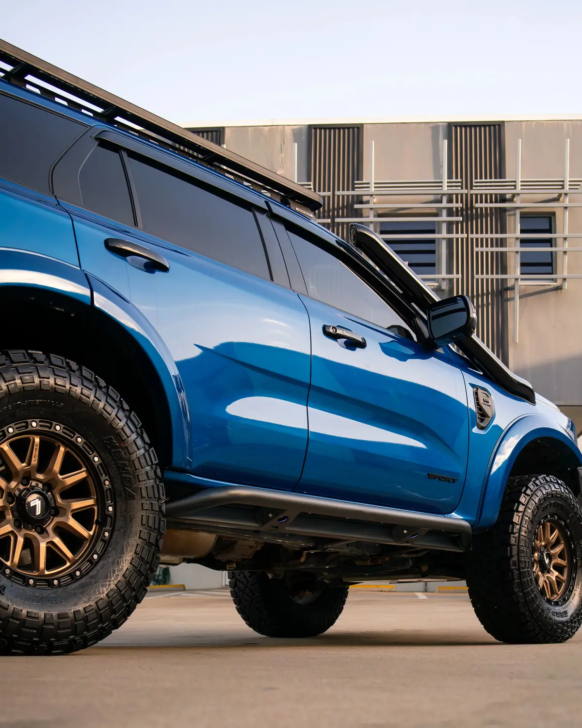 Beihouse Ford Next-Gen Everest Rock Sliders 1